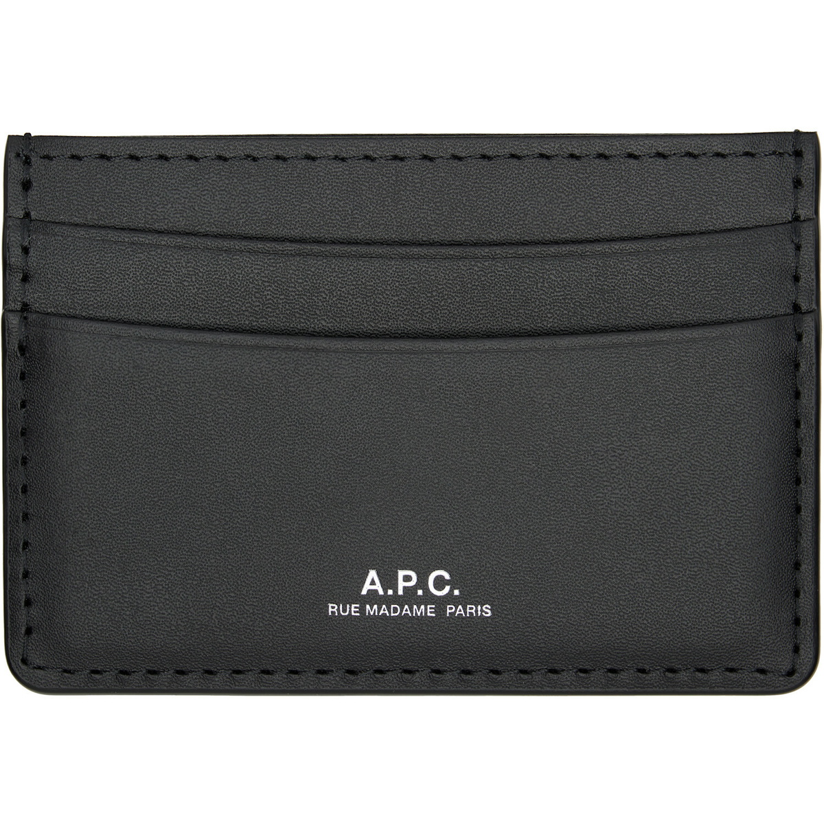 A.P.C. Black André Card Holder