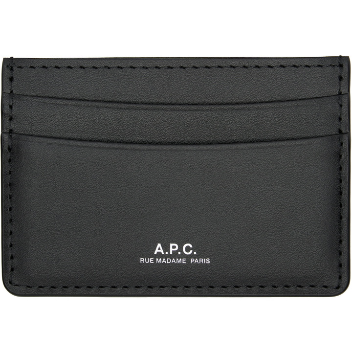 Photo: A.P.C. Black André Card Holder