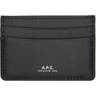 A.P.C. Black André Card Holder