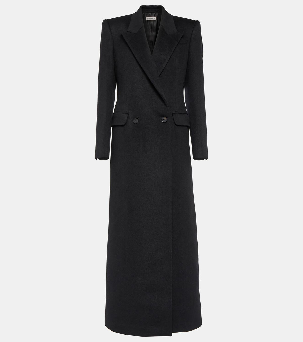 Alexander McQueen Tailored cashmere-blend coat Alexander McQueen