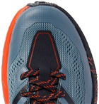 Hoka One One - Speedgoat 3 Rubber-Trimmed Mesh Trail Running Sneakers - Blue