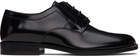 Maison Margiela Black Tabi Lace-Up Derbys