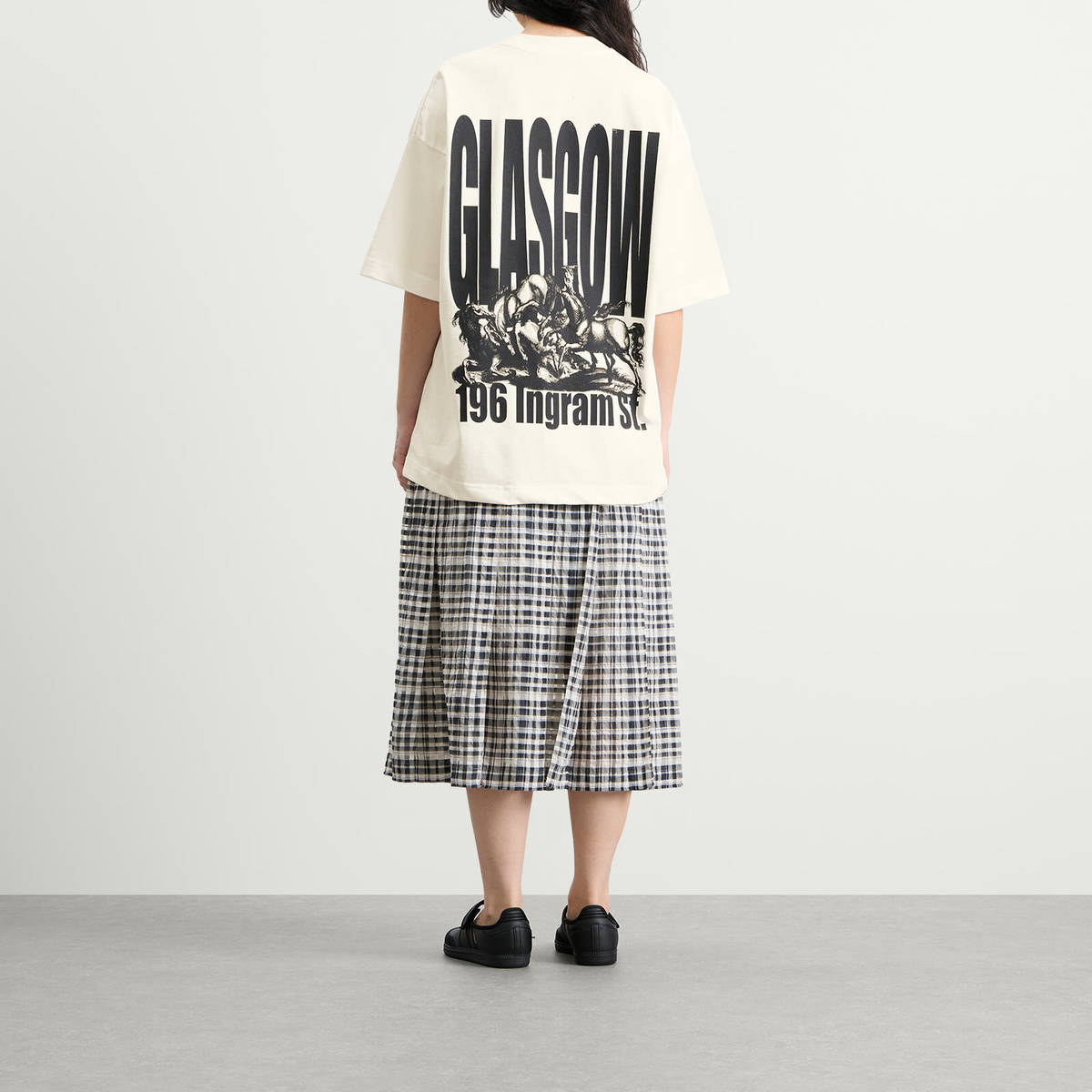 END. Glasgow T-Shirt in Ecru