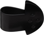 Rick Owens Black Hollywood Anthem Snaps Cuff Bracelet