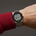 Thomas Earnshaw Drake Triple Calendar Black Dial Mens Watch ES-8308-44