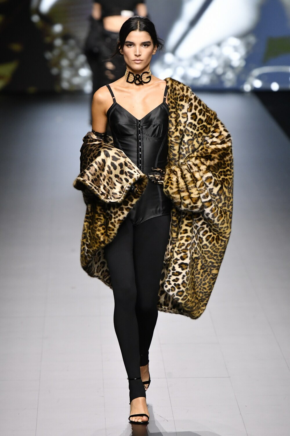 Dolce&Gabbana - x Kim faux fur coat Dolce & Gabbana