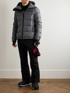 Moncler Grenoble - Isorno Quilted Down Hooded Ski Jacket - Gray