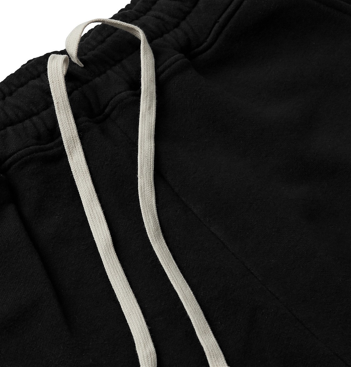 BILLY - Cloud Slim-Fit Tapered Loopback Cotton-Jersey Sweatpants - Black