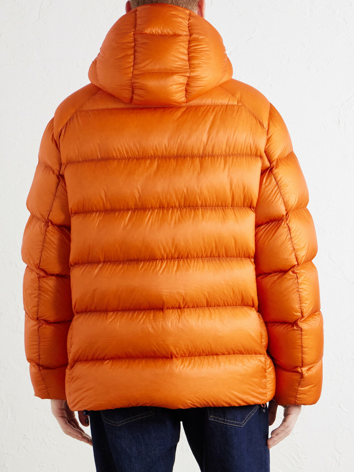 Polo Ralph Lauren - Hawthorne Logo-Embroidered Quilted Recycled-Shell Hooded Down Jacket - Orange