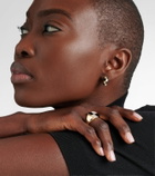 Yvonne Léon Damier 9kt gold ring with diamonds and onyx