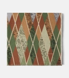 Etro Harlequin wool throw