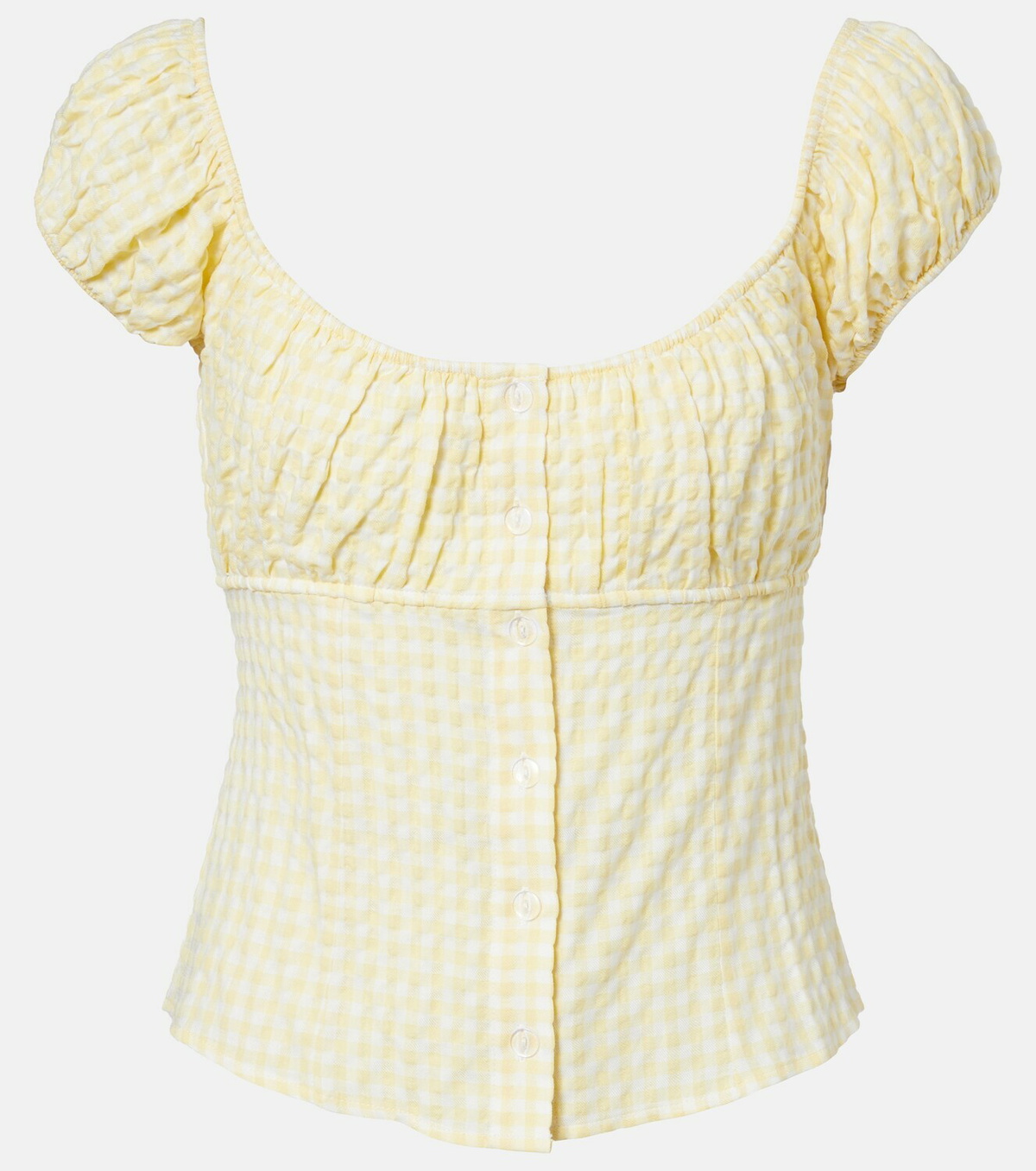 Montce Millie gingham top