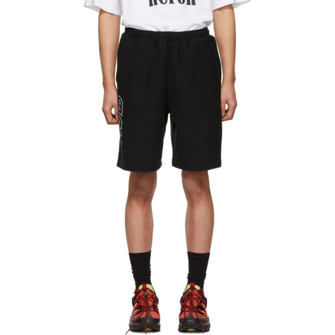 Heron Preston Black Style Sweat Shorts Heron Preston