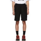 Heron Preston Black Style Sweat Shorts