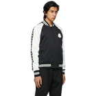 Moncler Black and White Maglia Cardigan