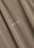 Satisfy Auralite Logo Jersey T-shirt Beige