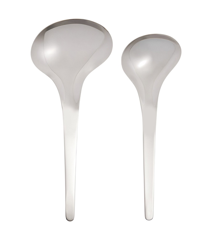 Photo: Georg Jensen Bloom set of 2 stainless steel spoons by Helle Damkjær
