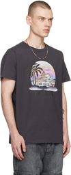 Isabel Marant Gray Printed T-Shirt