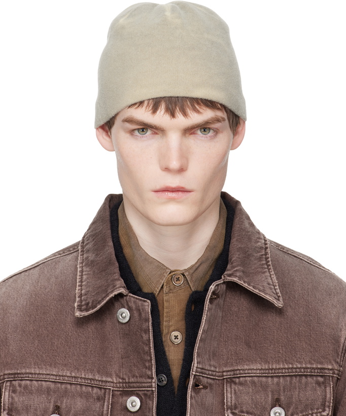 Photo: OUR LEGACY Gray Spray-Dyed Beanie