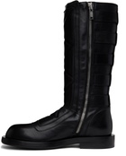 Ann Demeulemeester Black Jace Biker Boots