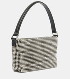Self-Portrait Small crystal-embellished shoulder bag
