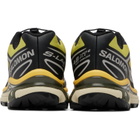 Salomon Black & Yellow XT-6 Sneakers