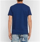 KAPITAL - Printed Cotton-Jersey T-Shirt - Men - Navy