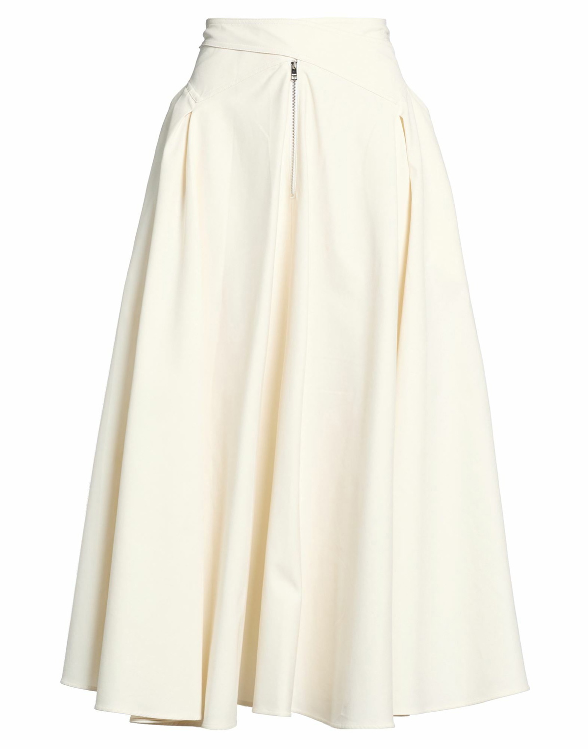 Khaite Womens Midi skirt Ivory