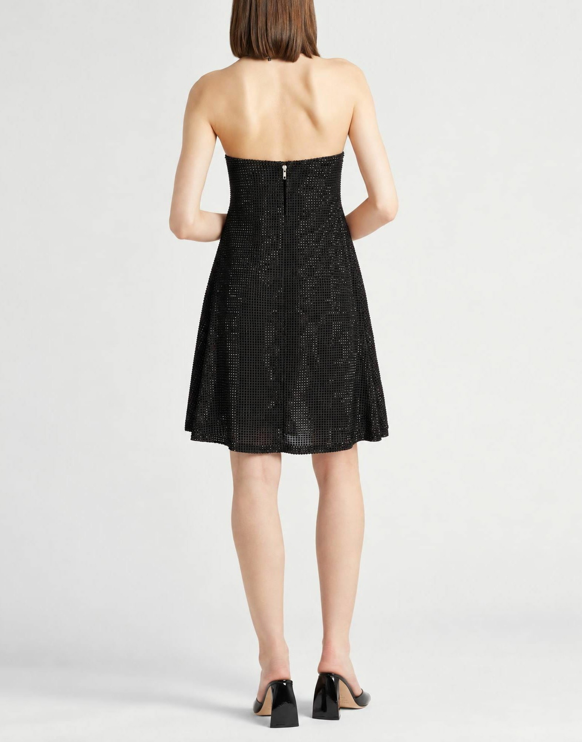 Retrofête Womens Mini dress in Black
