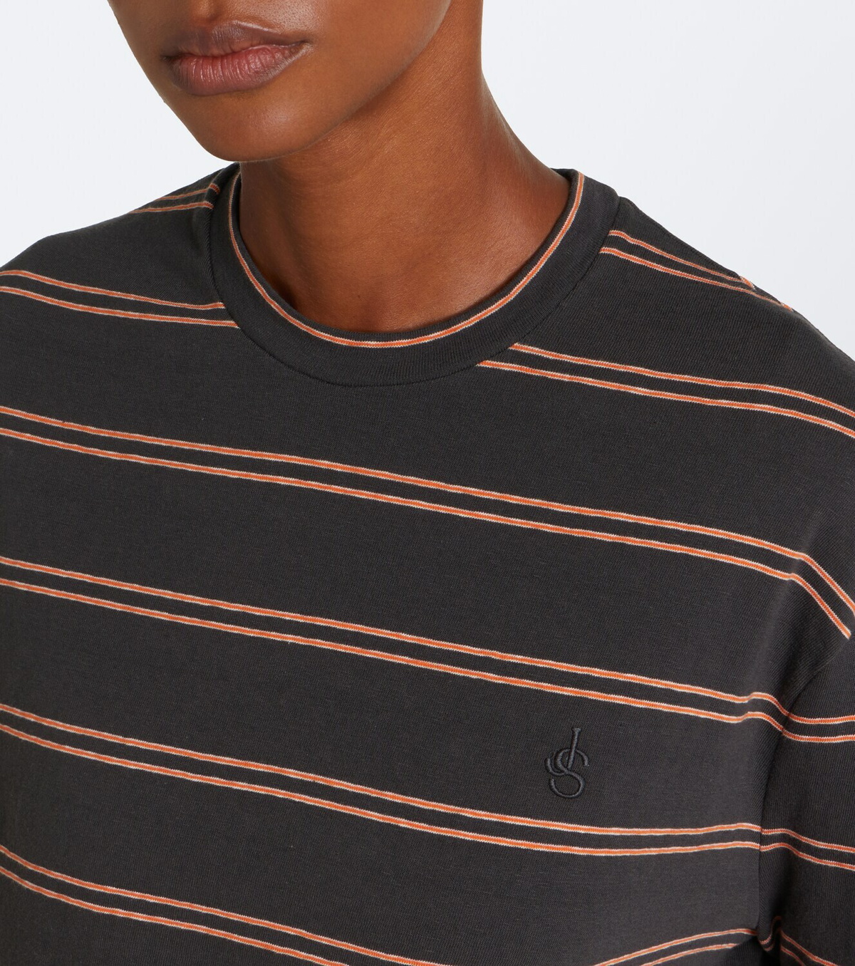 Jil Sander Striped cotton T-shirt