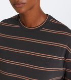 Jil Sander Striped cotton T-shirt