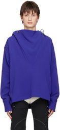 Maximilian Davis Blue Blake Hoodie