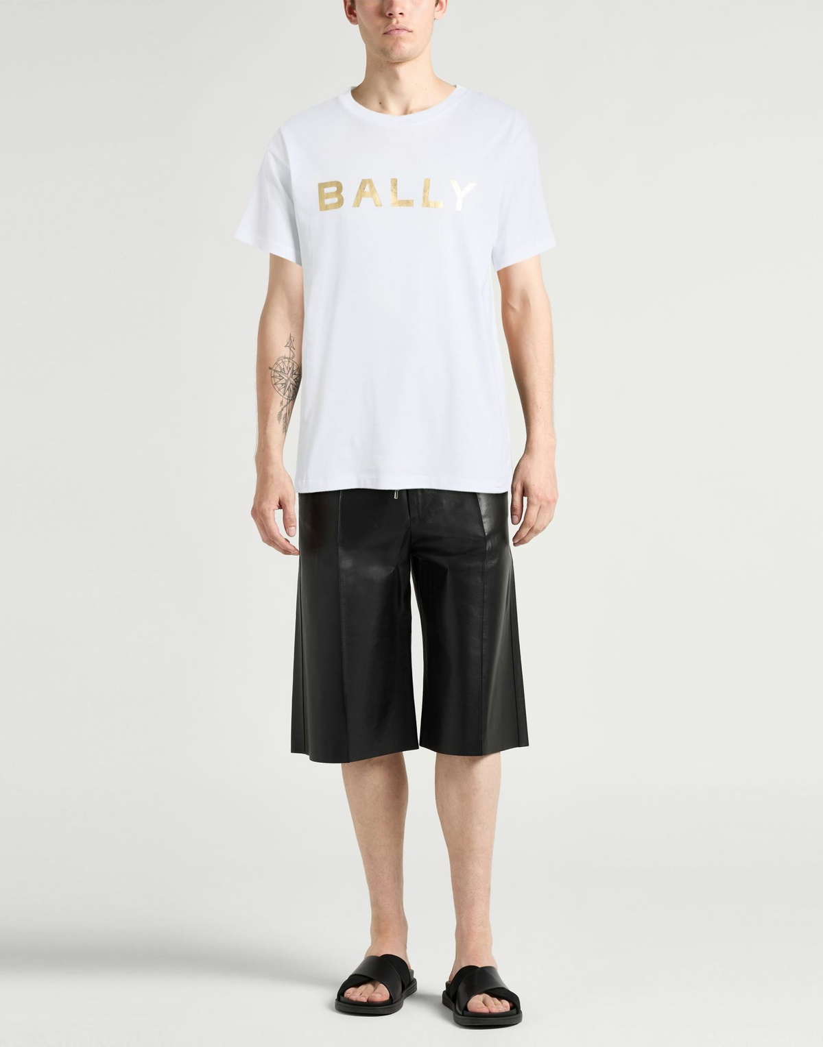 Bally Mens T-shirt in White
