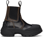 Maison Margiela Black Chunky Chelsea Boots