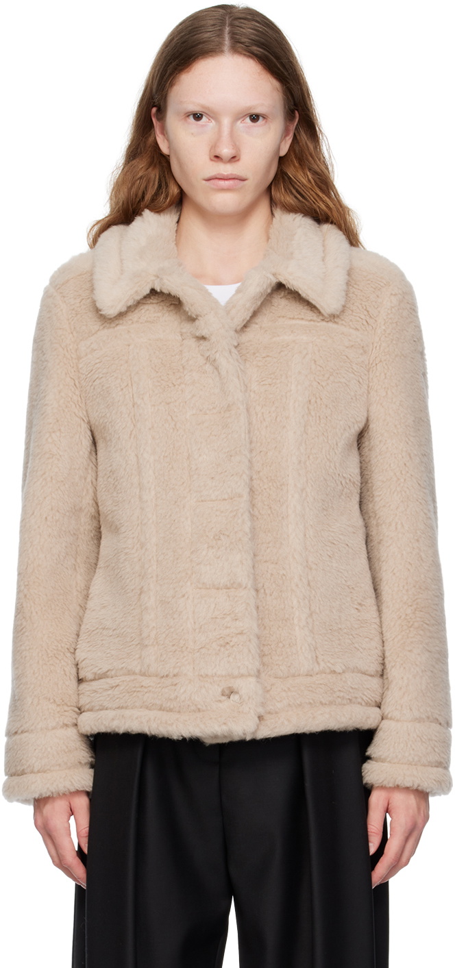 関税送料無料【Max Mara】'Teddino' teddy jacket taupe-teddino-jacket.jpg