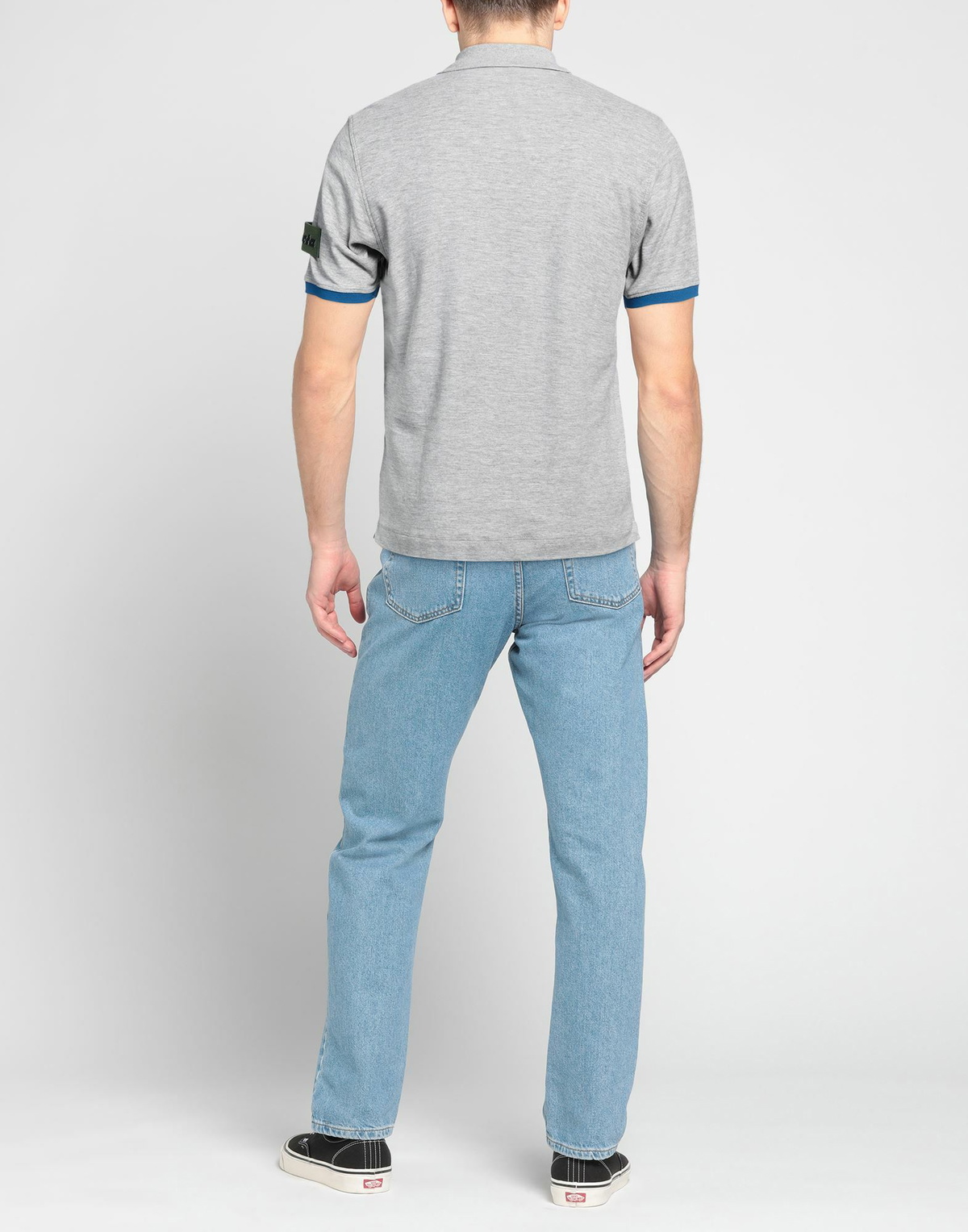 Invicta Mens Polo shirt in Grey