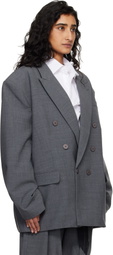 Ottolinger Gray Oversize Flex Blazer