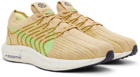 Nike Beige & Green Pegasus Turbo Next Nature Sneakers