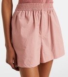 Varley Morales cotton poplin shorts