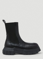 Beatle Bozo Tractor Boots in Black