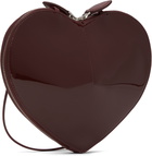 ALAÏA Burgundy 'Le Coeur' Bag