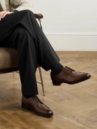 Edward Green - Dover Leather Derby Shoes - Brown
