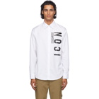 Dsquared2 White Poplin Icon Shirt