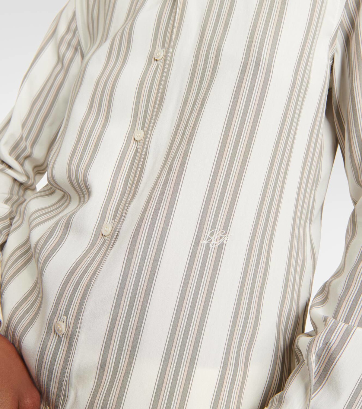Loro Piana Striped silk shirt Loro Piana