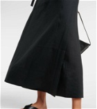 Asceno Amalfi linen maxi skirt
