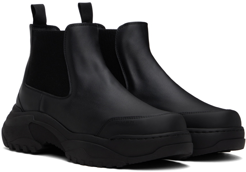 GmbH Black Low Chelsea Boots