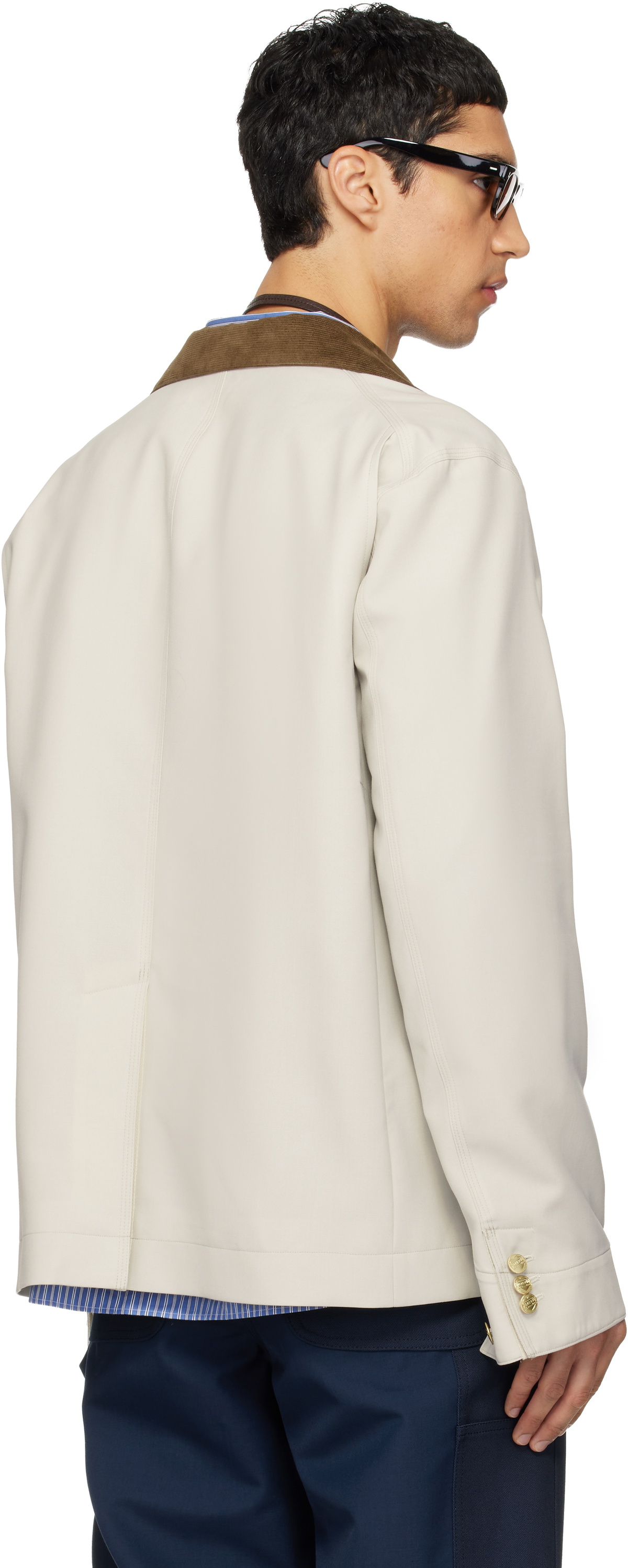 sacai Off-White Carhartt WIP Edition Suiting & Duck Blazer