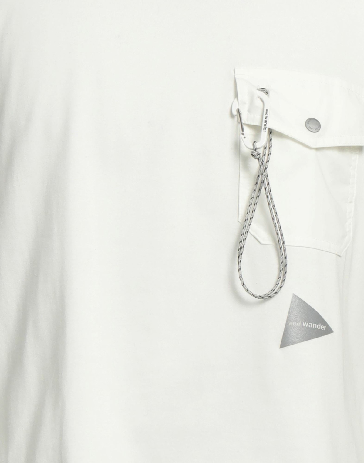 And Wander Mens T-shirt in White