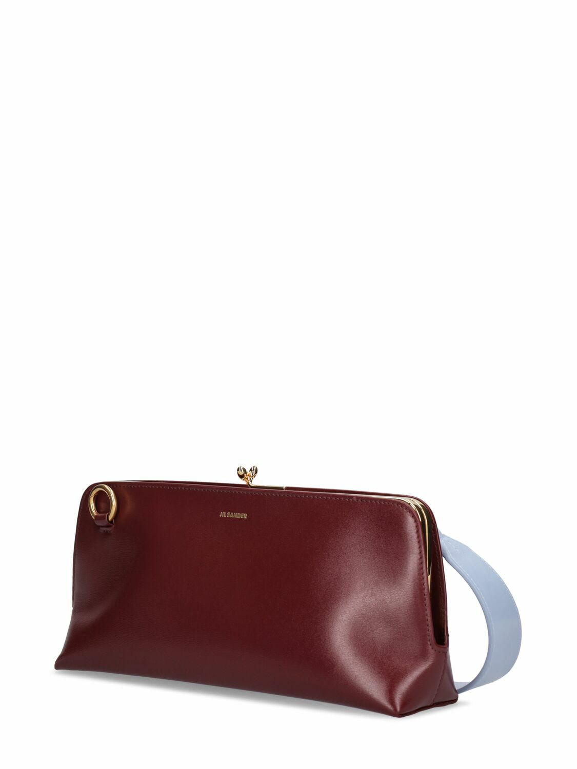【関税＆送料込み】Jil Sander Bordeaux Small 'Goji' Leather Jil Sander Bordeaux Small 'Goji' Leather Shoulder Bag – BALTINI