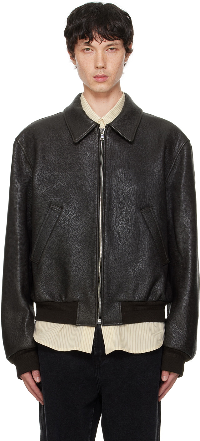 RECTO ジャケット ☆RECTO☆MENS OVERSIZED SHEARING LEATHER JUMPER☆6886☆人気